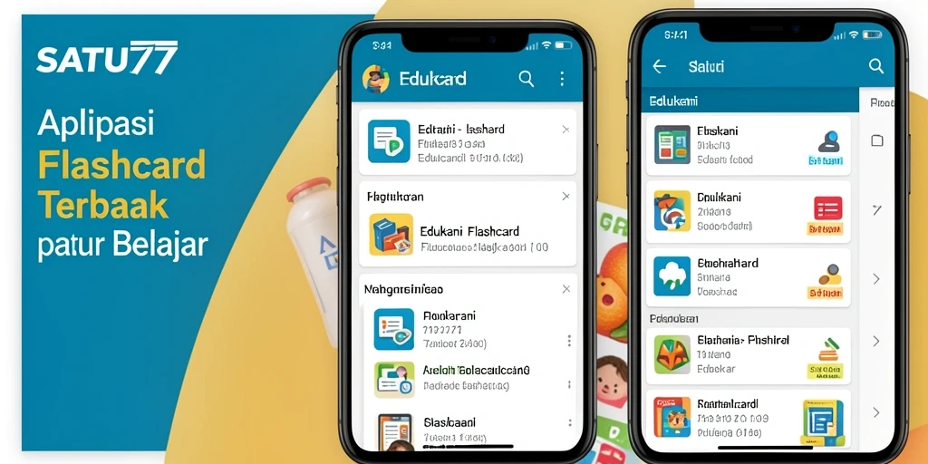 Antarmuka aplikasi SATU77 yang interaktif dan user-friendly.