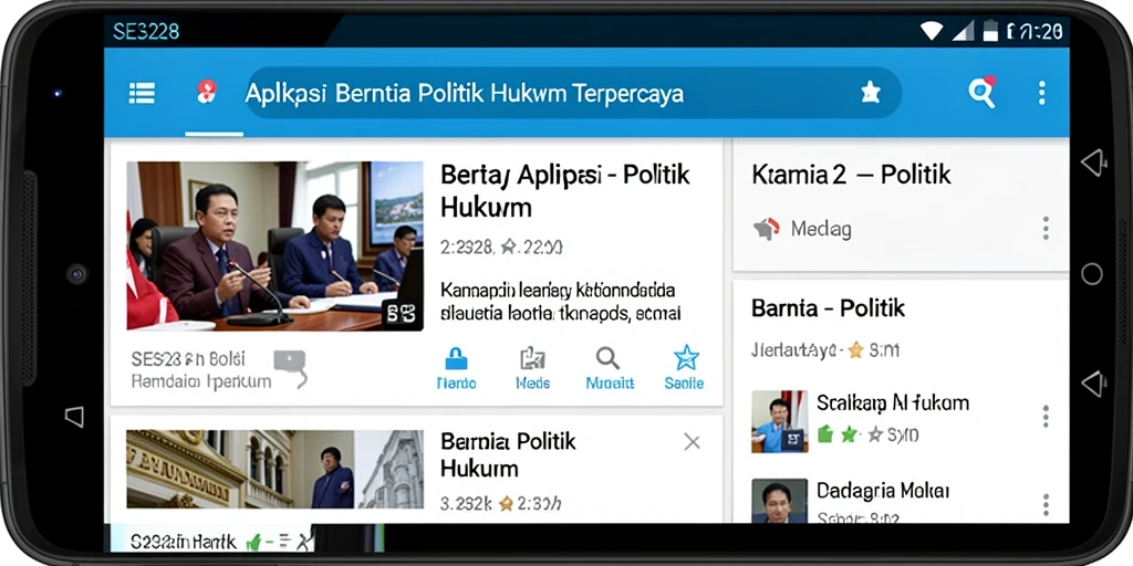 Antarmuka SE328 dengan berita politik terbaru dan analisis mendalam.