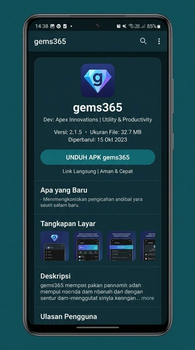 Unduh dan Instal APK gems365 untuk Android di Indonesia